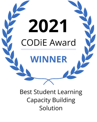 2022 CODiE Award Winner Best Student Learning Capacity Building Solution