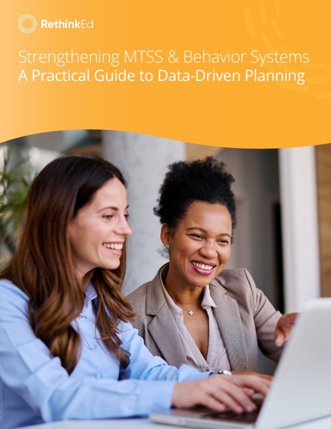 eBook cover for "A Practical Guide to Data-Driven MTSS & Behavior Planning"
