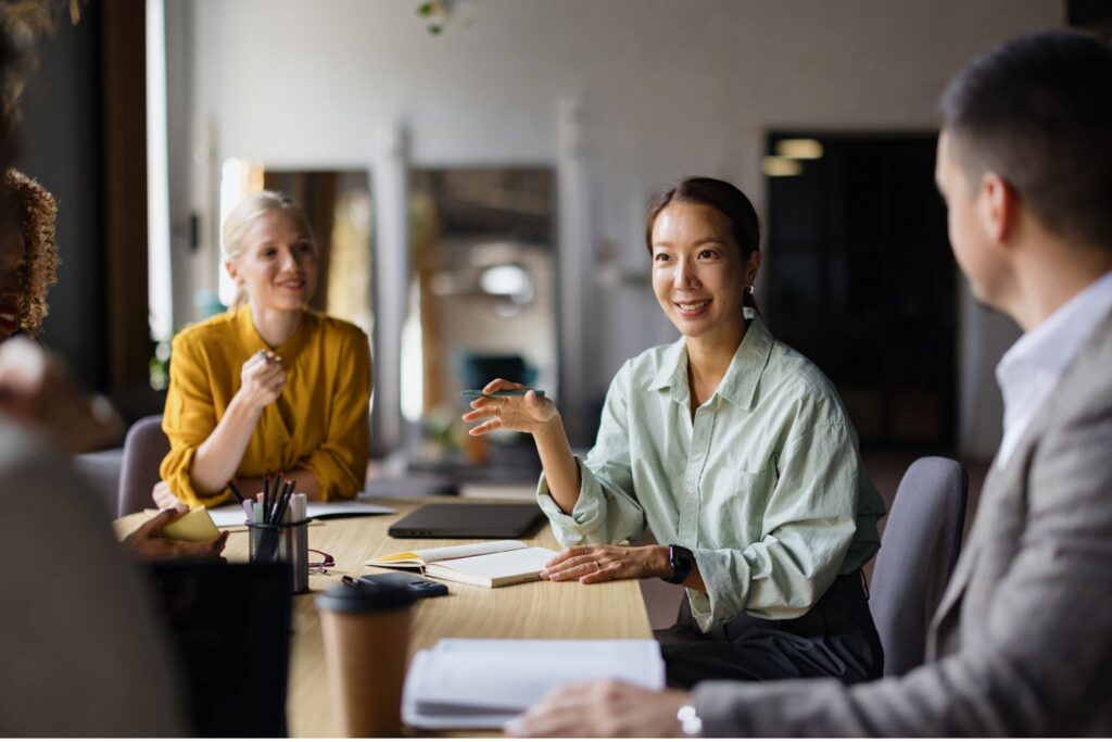 Collaborative Team Meeting and Workplace Communication